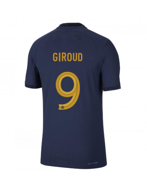 Frankrike Olivier Giroud #9 Replika Hemmakläder VM 2022 Kortärmad